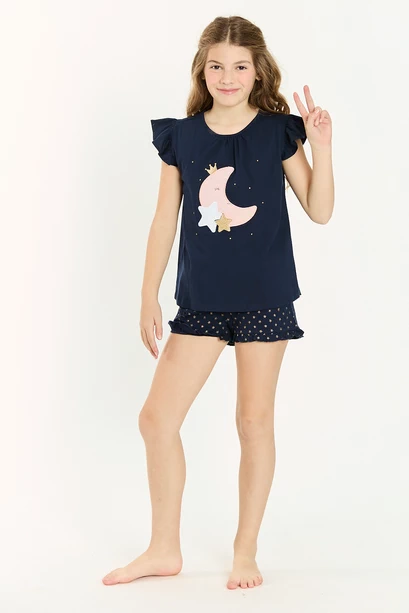 Pijama Jose Short Azul