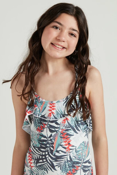 Traje de Baño Vuelos Kids Gris
