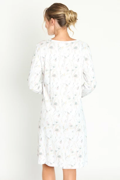 Camisa Cuore Blanco Flor