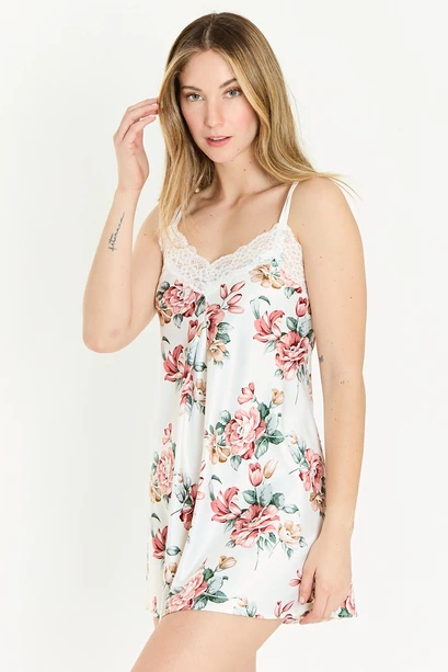 Mini Siena Blanco Estampado
