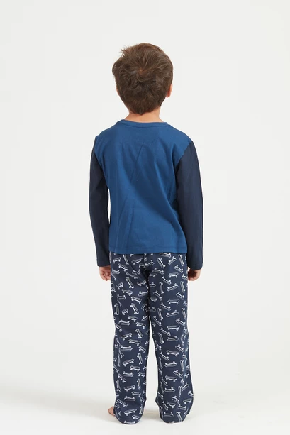 Pijama Tomy Kids Azul Marino
