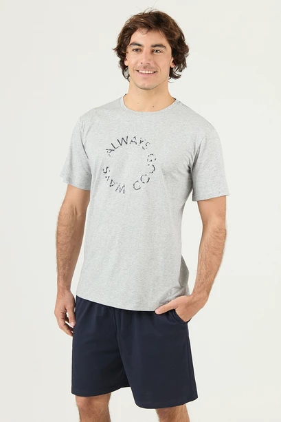 Pijama Tomas Short Azul