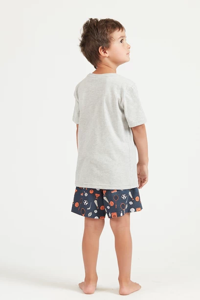 Pijama Tomy Kids Gris