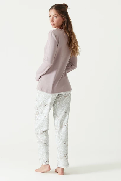 Pijama Spa Gris