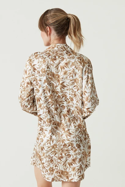 Camisola Sport Manga Larga Ivory