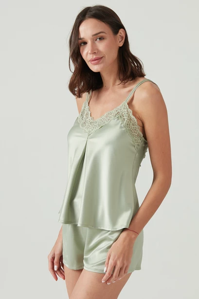Pijama Siena Short Verde