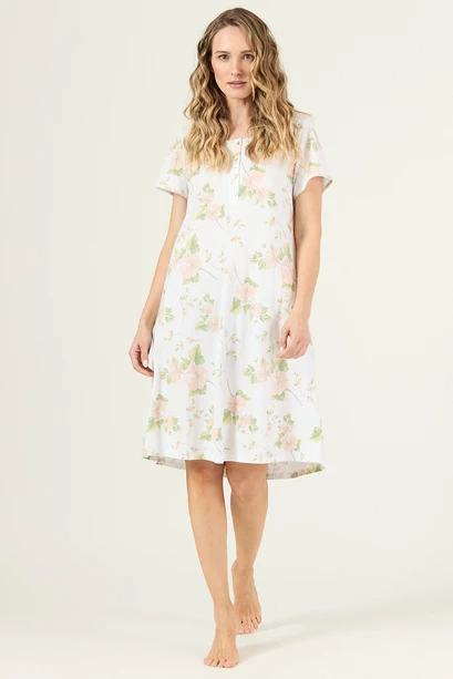 Camisa Cuore Blanco Flor