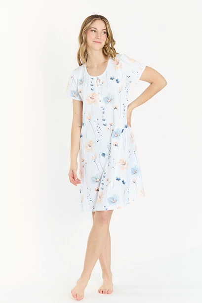 Camisa Cuore Blanco Flor