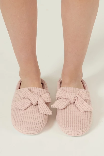 Zapatilla Ribbon Malva