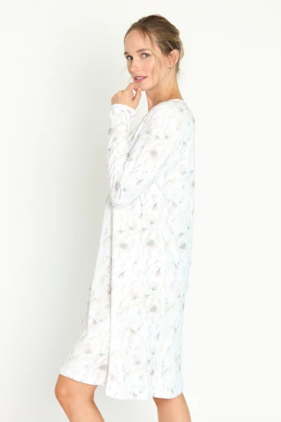 Camisa Cuore Blanco Flor