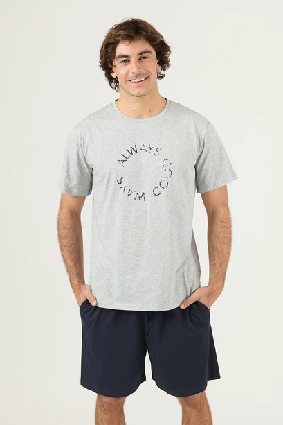 Pijama Tomas Short Azul