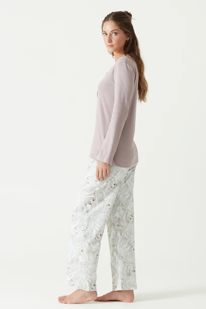 Pijama Spa Gris
