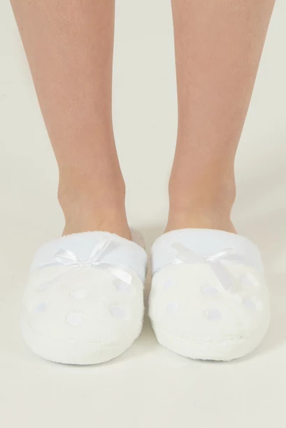 Zapatilla Lunares Blanco