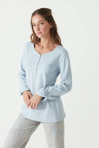 Pijama Laura Azul