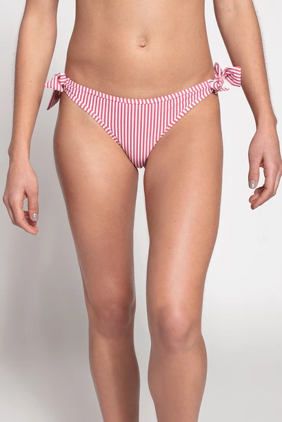 Bottom Bikini Amarras Rojo