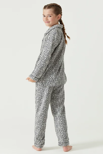 Pijama Sport Polar Kids Gris