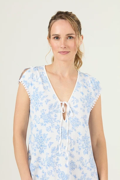 Camisola Cleo Celeste