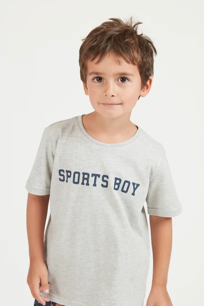 Pijama Tomy Kids Gris