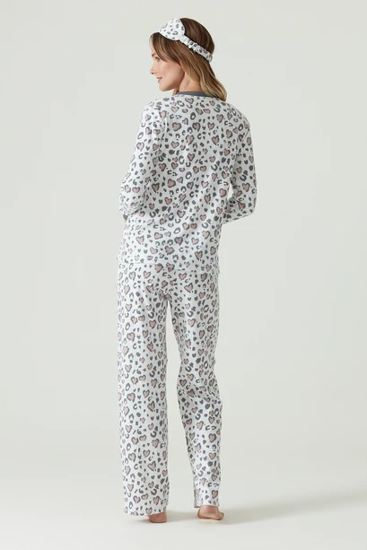 Pijama Rocio Gris