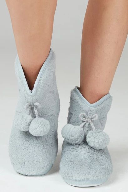 Bota New Pon Pon Celeste