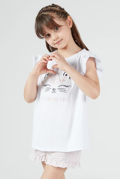 Pijama Jose Short Kids Rosado