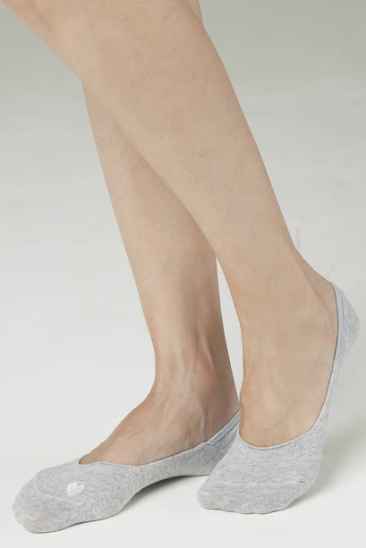 Balerina Corazon Gris