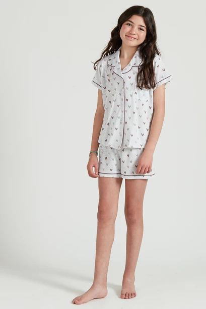 Pijama Lux Kids Gris