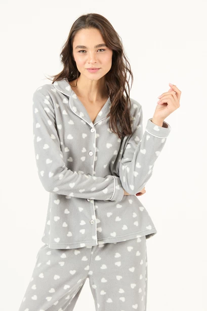 Pijama Sport Polar Gris