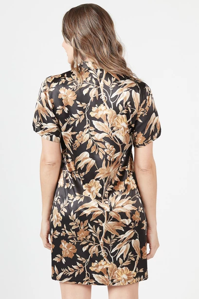 Camisola Mao Negro Estampado