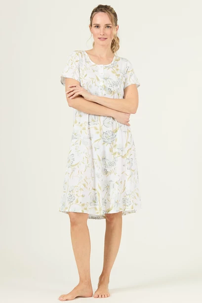 Camisa Cuore Blanco Estampado