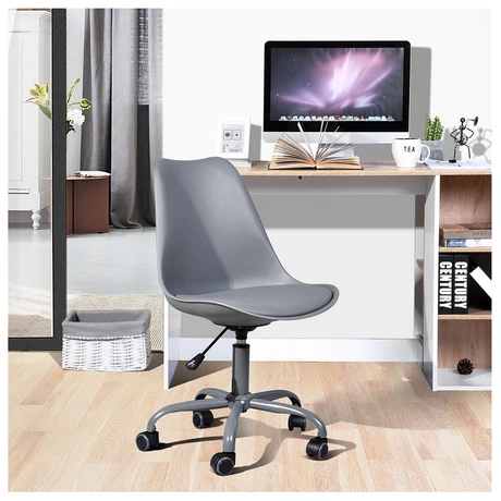 Silla de escritorio PP Giratoria - Gris - vista alternativa