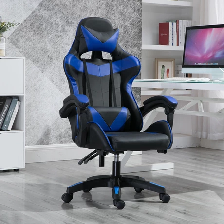 Silla Gamer Ultimate Racing - Azul - vista alternativa