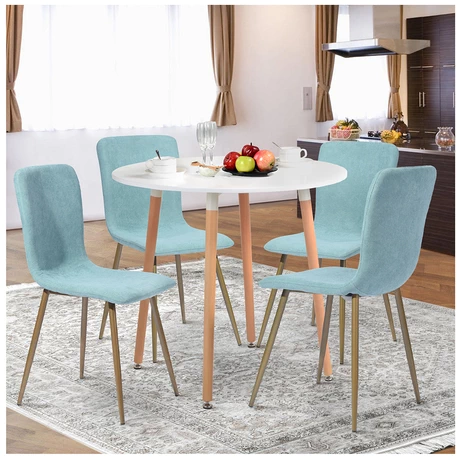 Silla Comedor Sitial Gold Juliet - Verde Claro - vista alternativa