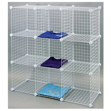 Estante Metal  9 Cubos - Blanco - vista alternativa