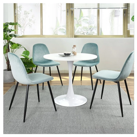 Mesa Redonda Estilo Tulip 80 cm - Blanco - vista alternativa