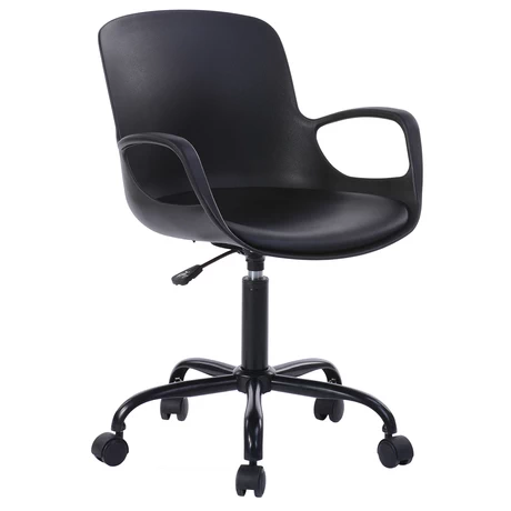 Silla de Oficina Diseño Apoya Brazos - Negro