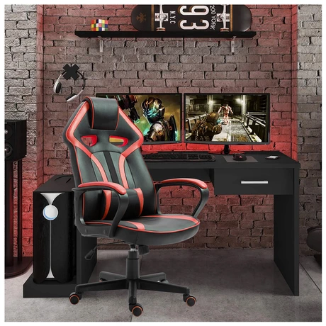 Silla Gamer Extreme Game PVC Base Nylon - Rojo - vista alternativa