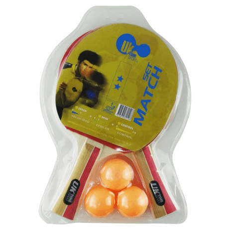 Set de Ping Pong Match 2 Estrellas Uk time
