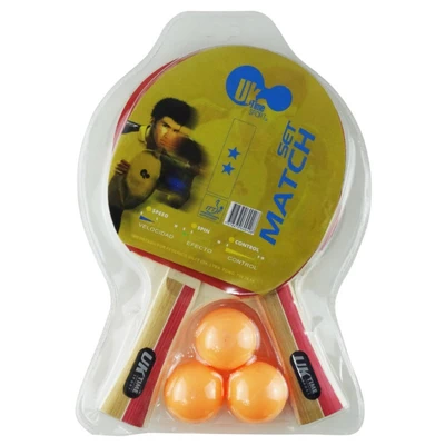 Set de Ping Pong Match 2 Estrellas Uk time