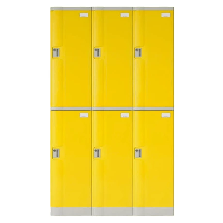 Locker Plástico ABS3-02 amarillo