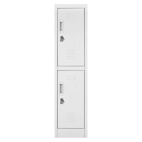 Locker Mini 2 Puertas Gris