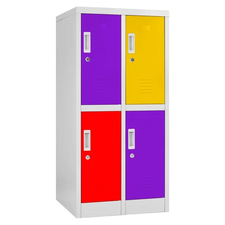 Locker Mini 4 Puertas Multicolor - vista alternativa