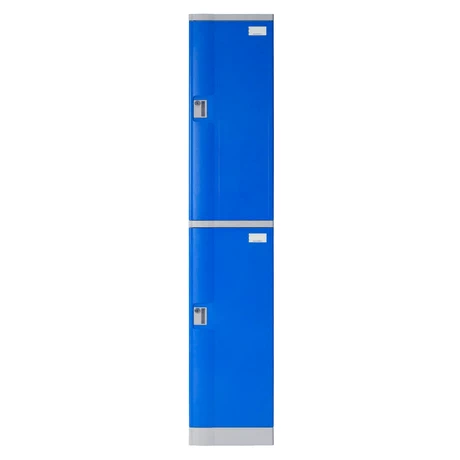 Locker Plástico ABS 2 puertas azul