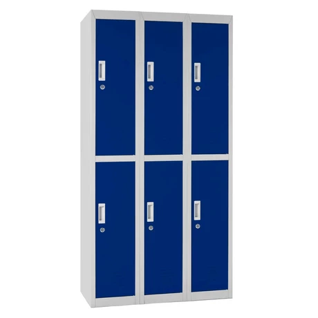 Locker Mini 6 Puertas Azul - vista alternativa