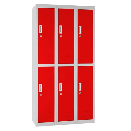 Locker de Color LC3-02 Rojo - vista alternativa