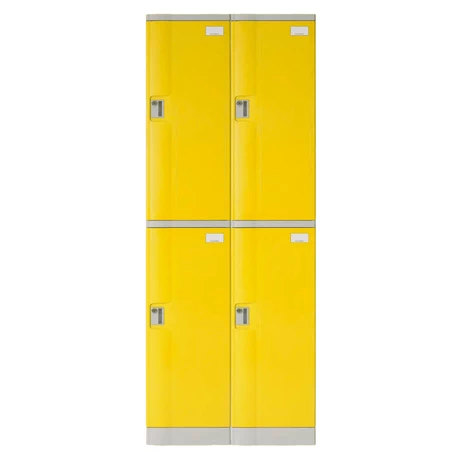 Locker Plástico ABS2-02 amarillo