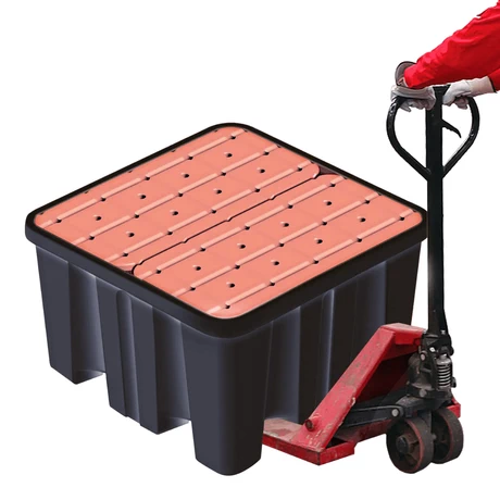 Pallet Anti Derrame IBC 4 Tambores - vista alternativa