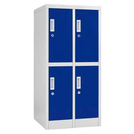Locker Mini 4 Puertas Azul - vista alternativa