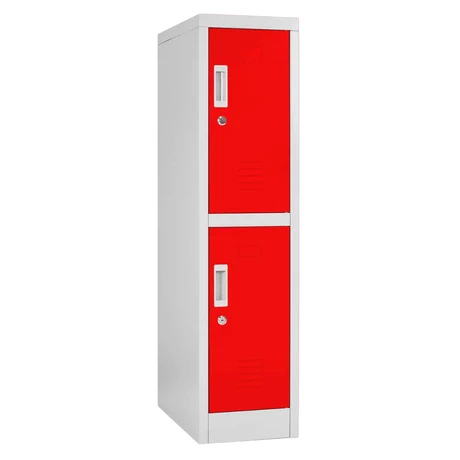 Locker Mini 2 Puertas Rojo - vista alternativa