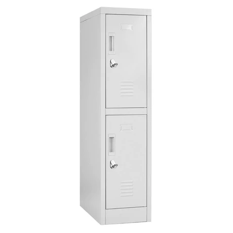 Locker Mini 2 Puertas Gris - vista alternativa